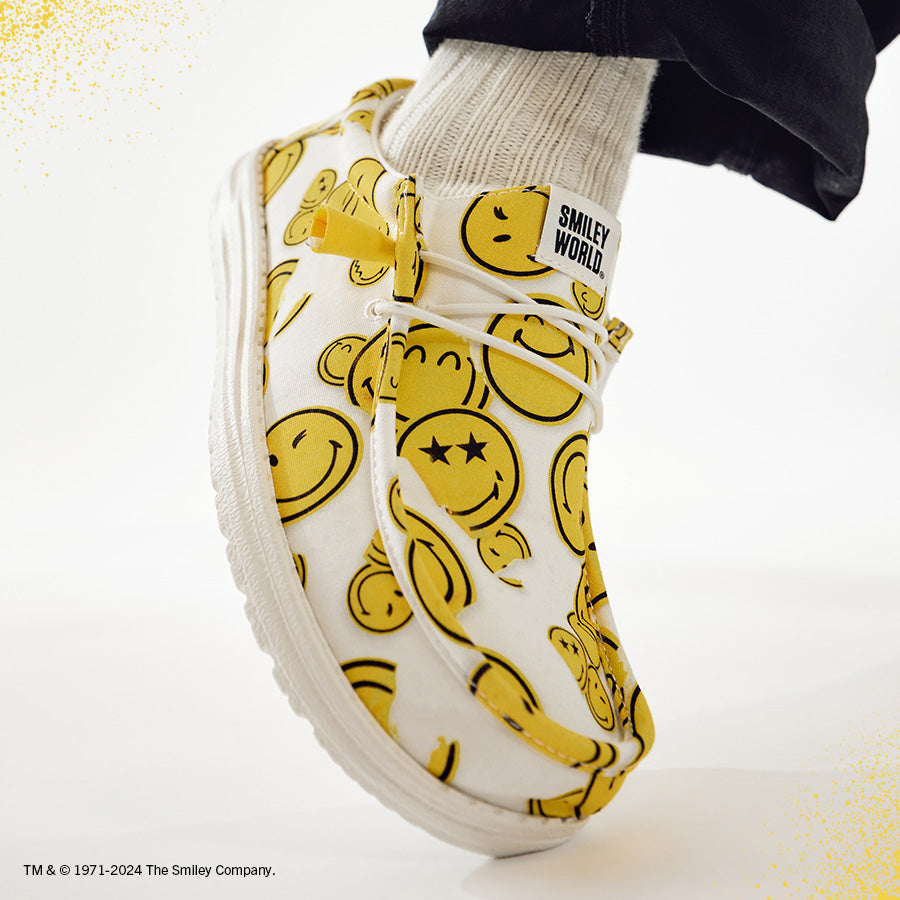 Wally SMILEYWORLD® - Smiley White/Yellow