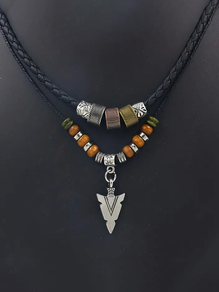 Japanese Vintage Arrowhead Men's Necklace