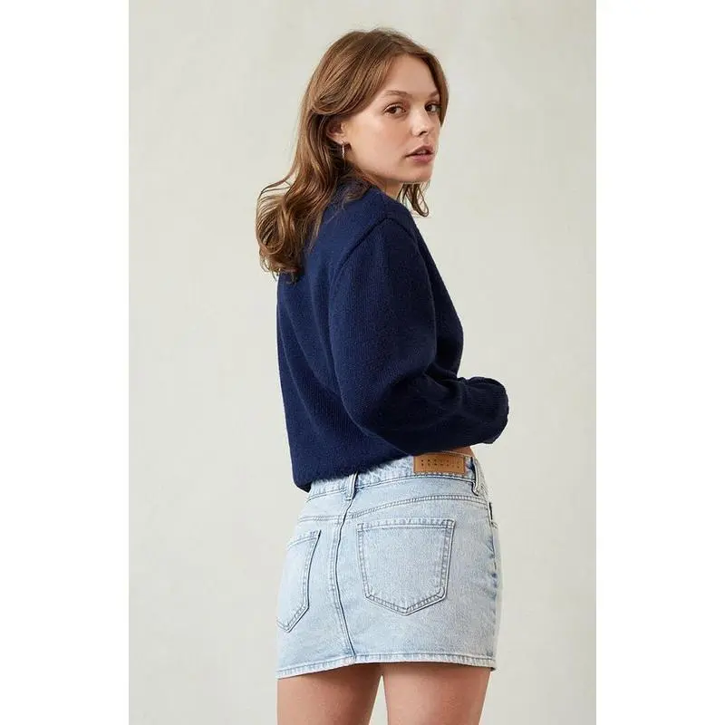 Women's Stretch Denim Mini Skirt- Multicolor (Just $3 Each!)
