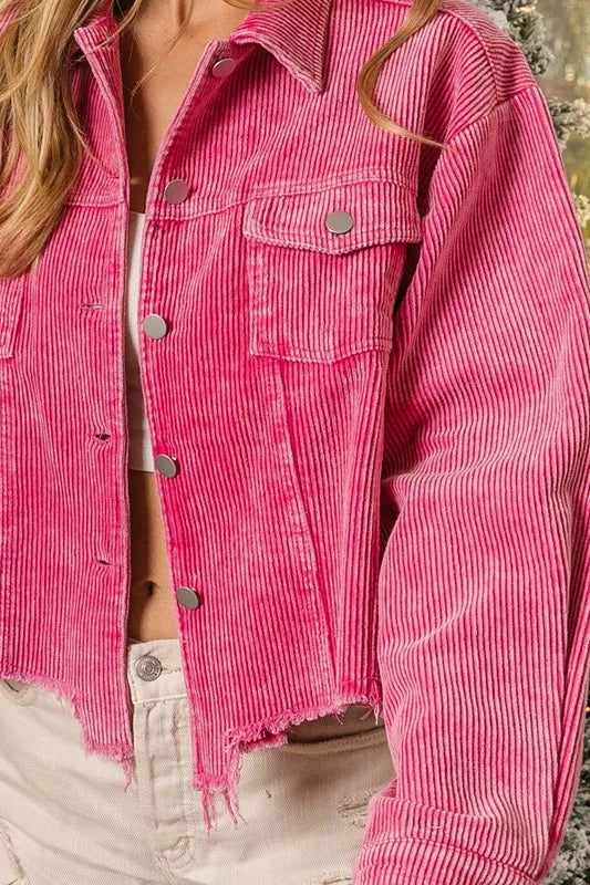 Vintage Washed Corduroy Jacket