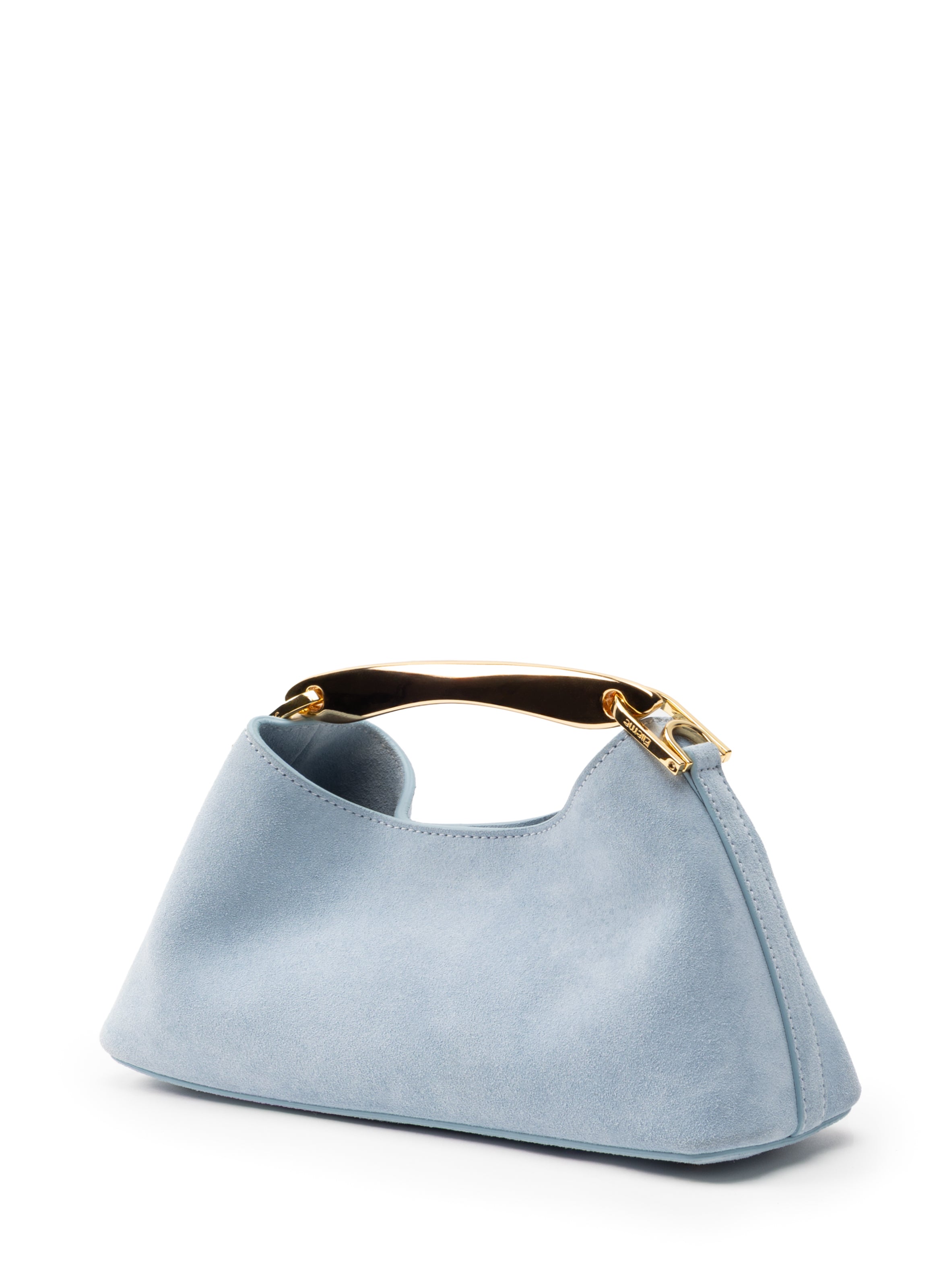 Mini Boomerang Suede Light Blue Clearance Sale 85%OFF