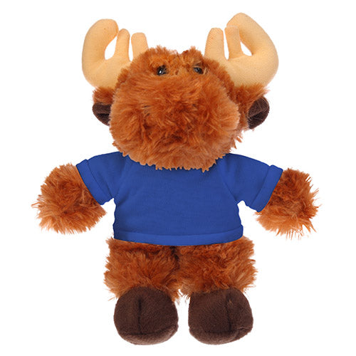 Soft Plush Moose with Tee 8inch