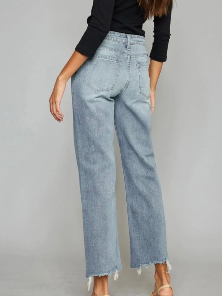 Violet Wide Leg Jeans