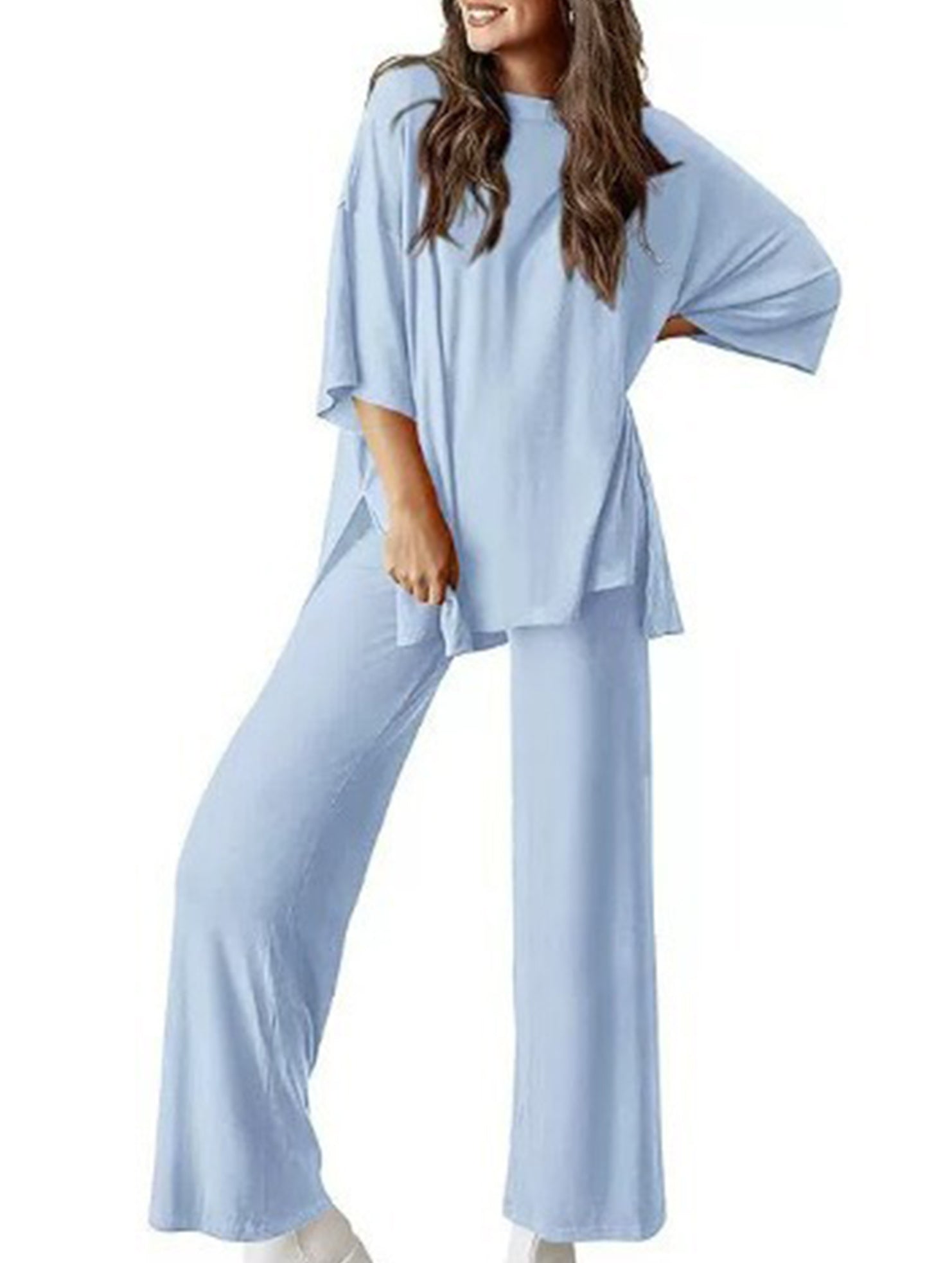 Loose Fit Casual Two Piece Set_CWSTB01013