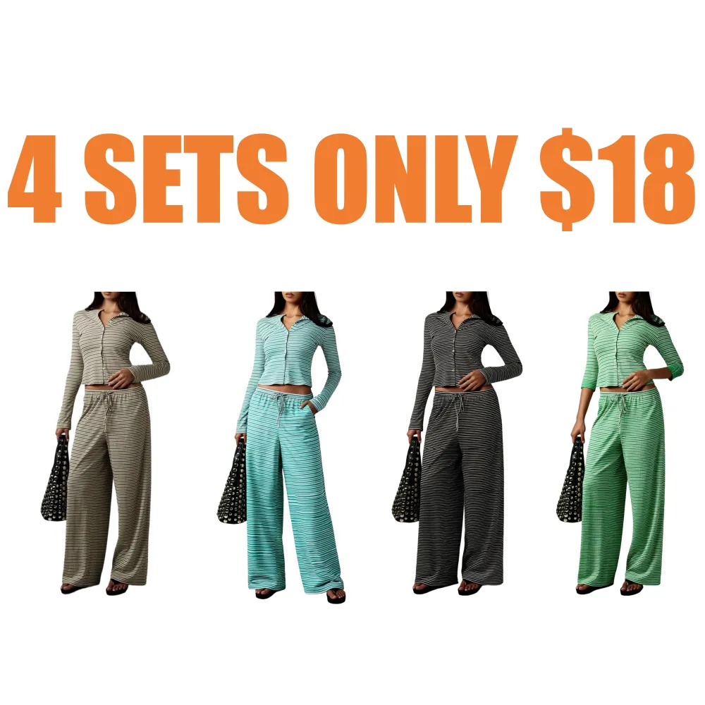 Women's Casual Loose-Fit Knitted Set