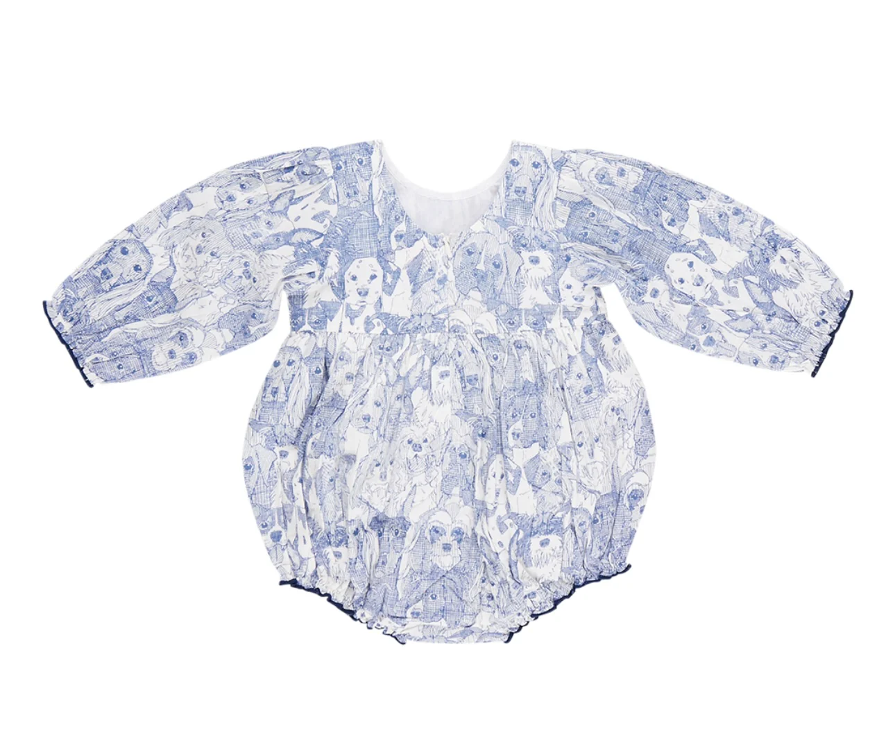 Baby Girl's Amma Bubble Dog's A Plenty