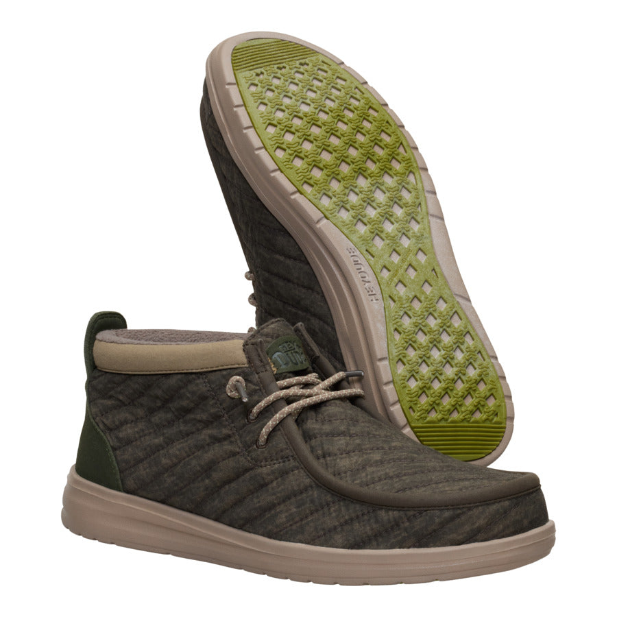 Wally Mid Gripr Washed Quilt - Major Brown/Multi