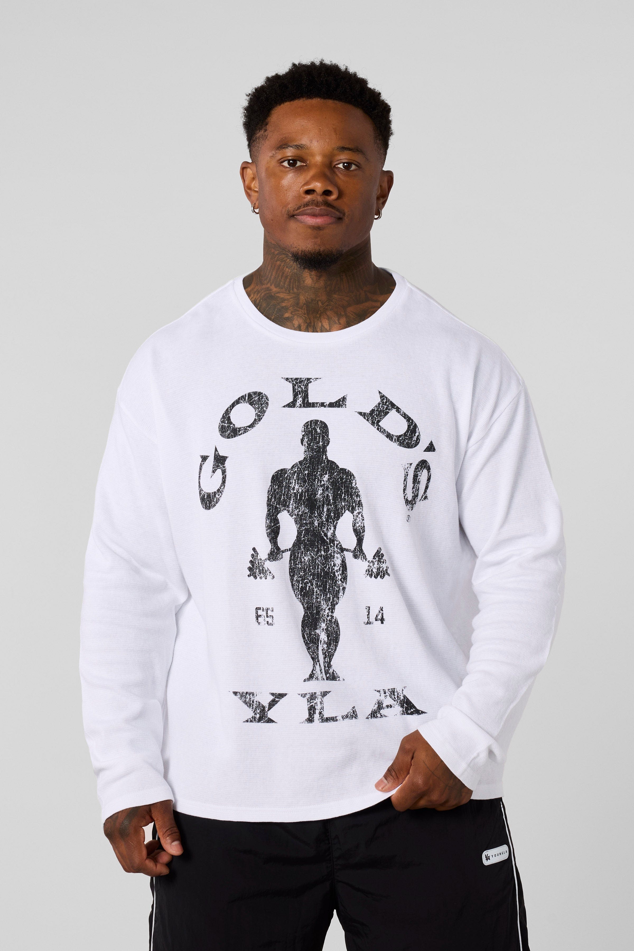 8047 - Gold's Gym Thermal Longsleeves