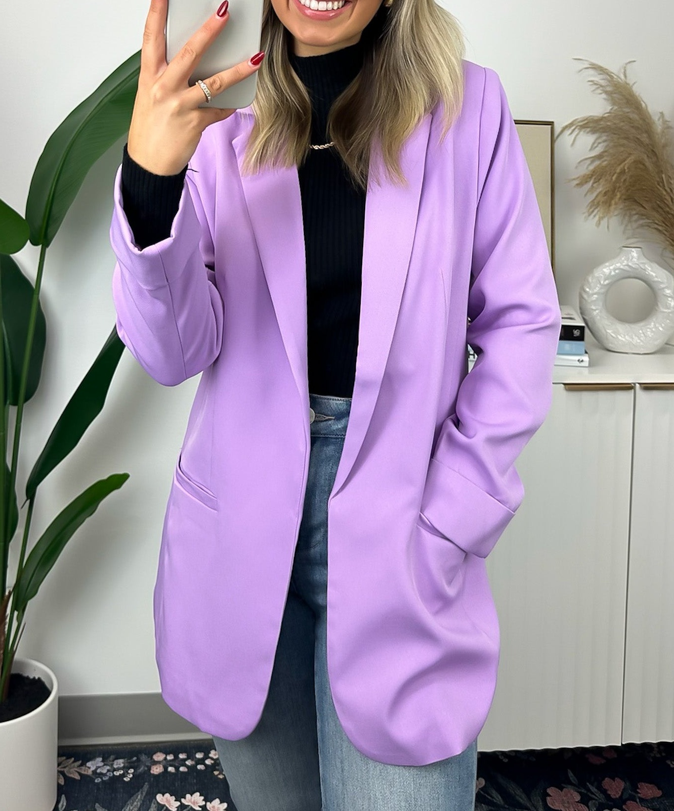 Officially Impressive Long Sleeve Classic Blazer