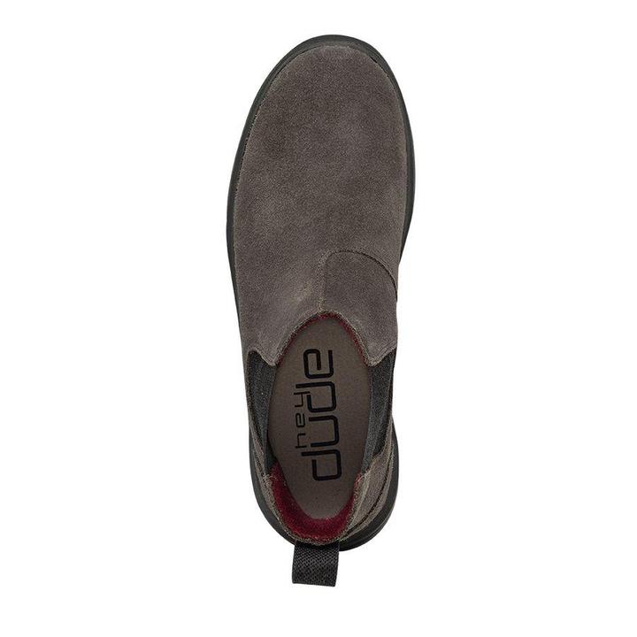 DUDE WOMEN'S VIC SUEDE SHADOW GREY  - 122023245