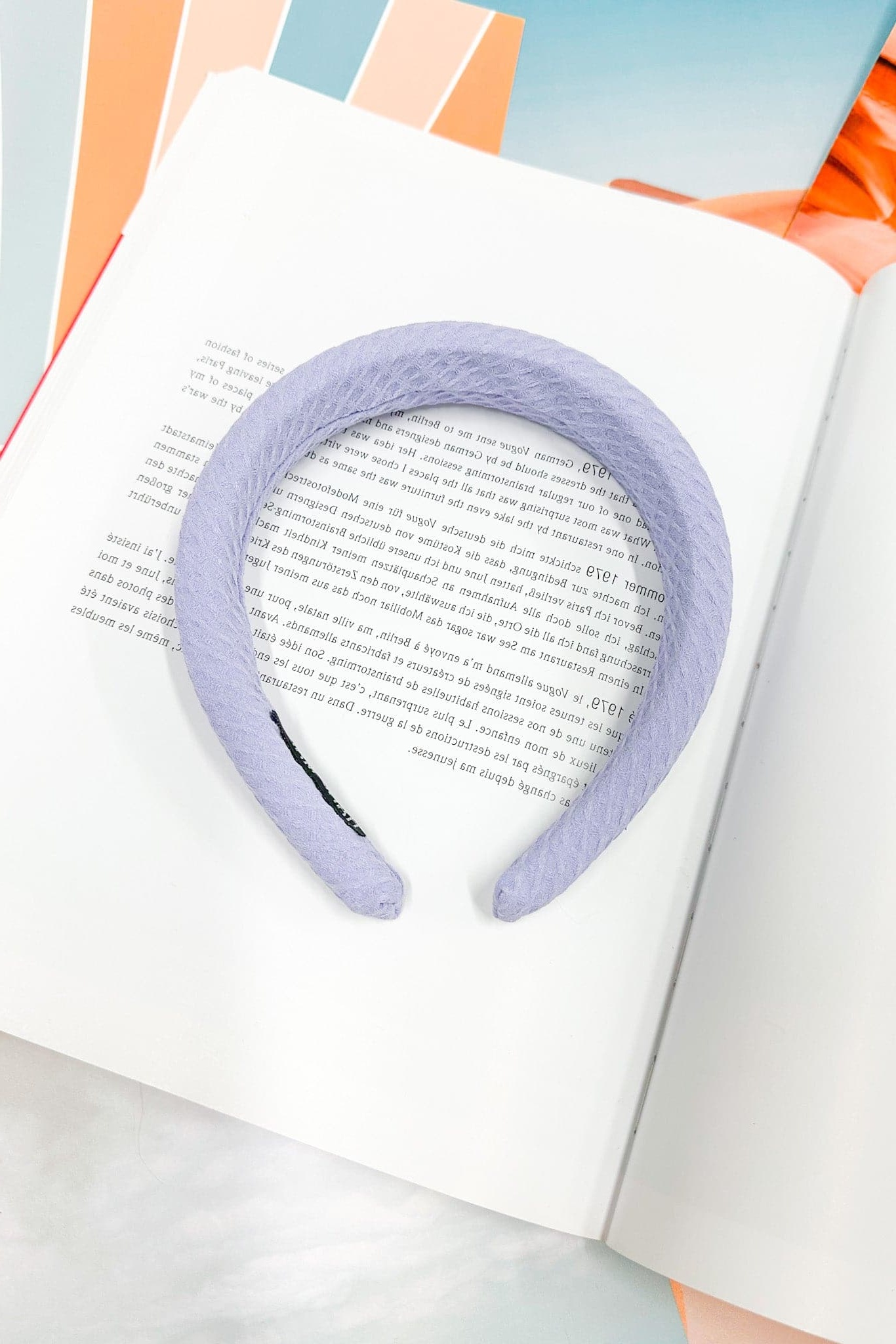 Lizetto Solid Puff Headband