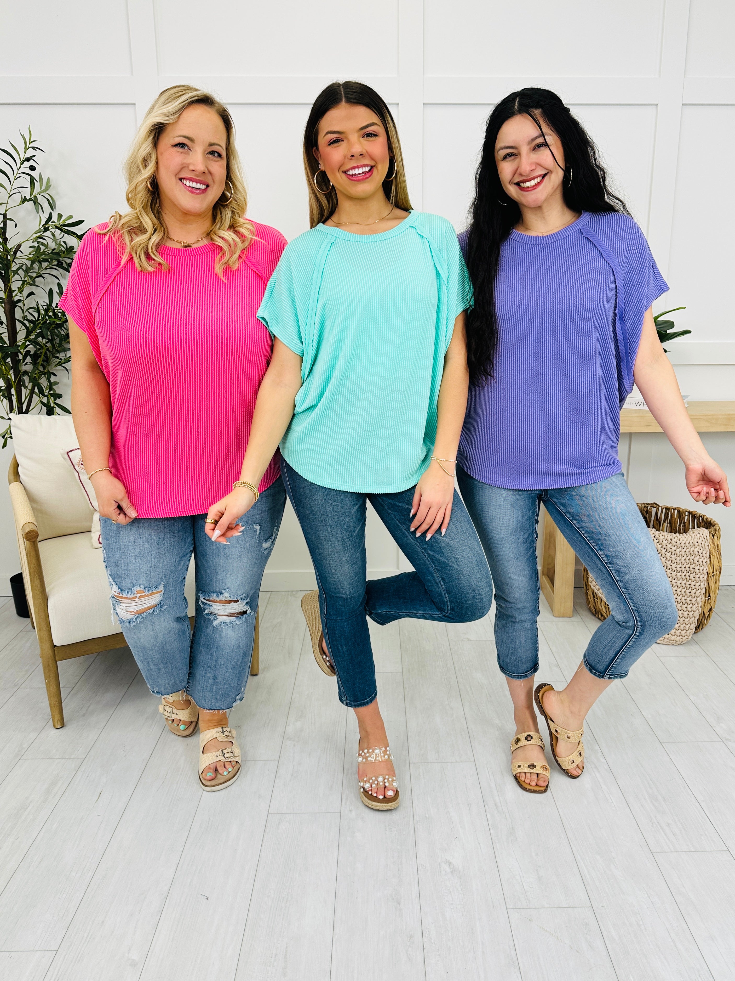 Easygoing Energy Top- Multiple Colors!