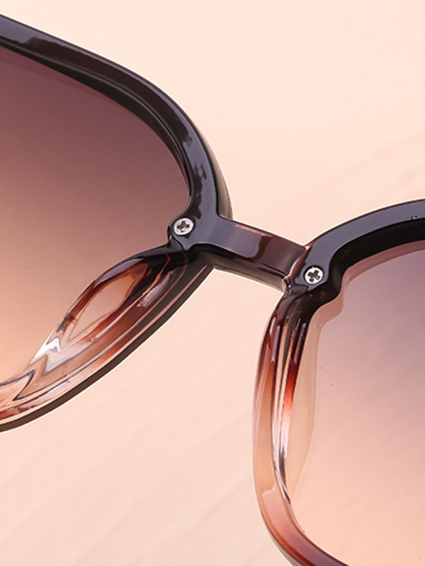 Geometric Sun-Protection Sunglasses Accessories