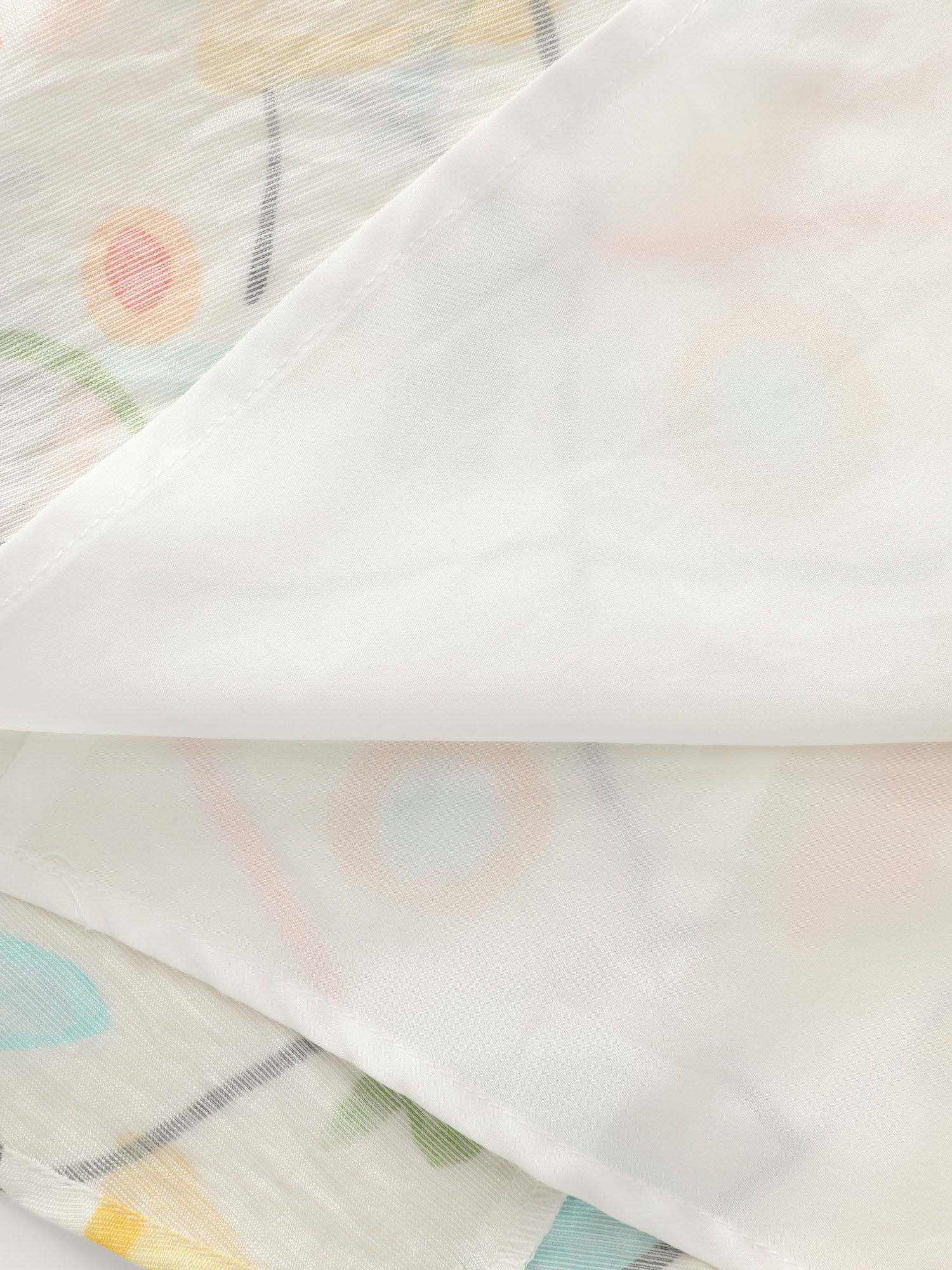 Supersoft Playful Abstract Print Midi Dress