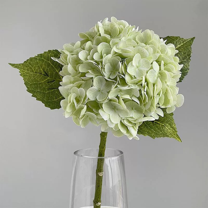 3-Pack Lifelike Hydrangea Silk Flowers  UV-Resistant for Indoor/Outdoor Decor
