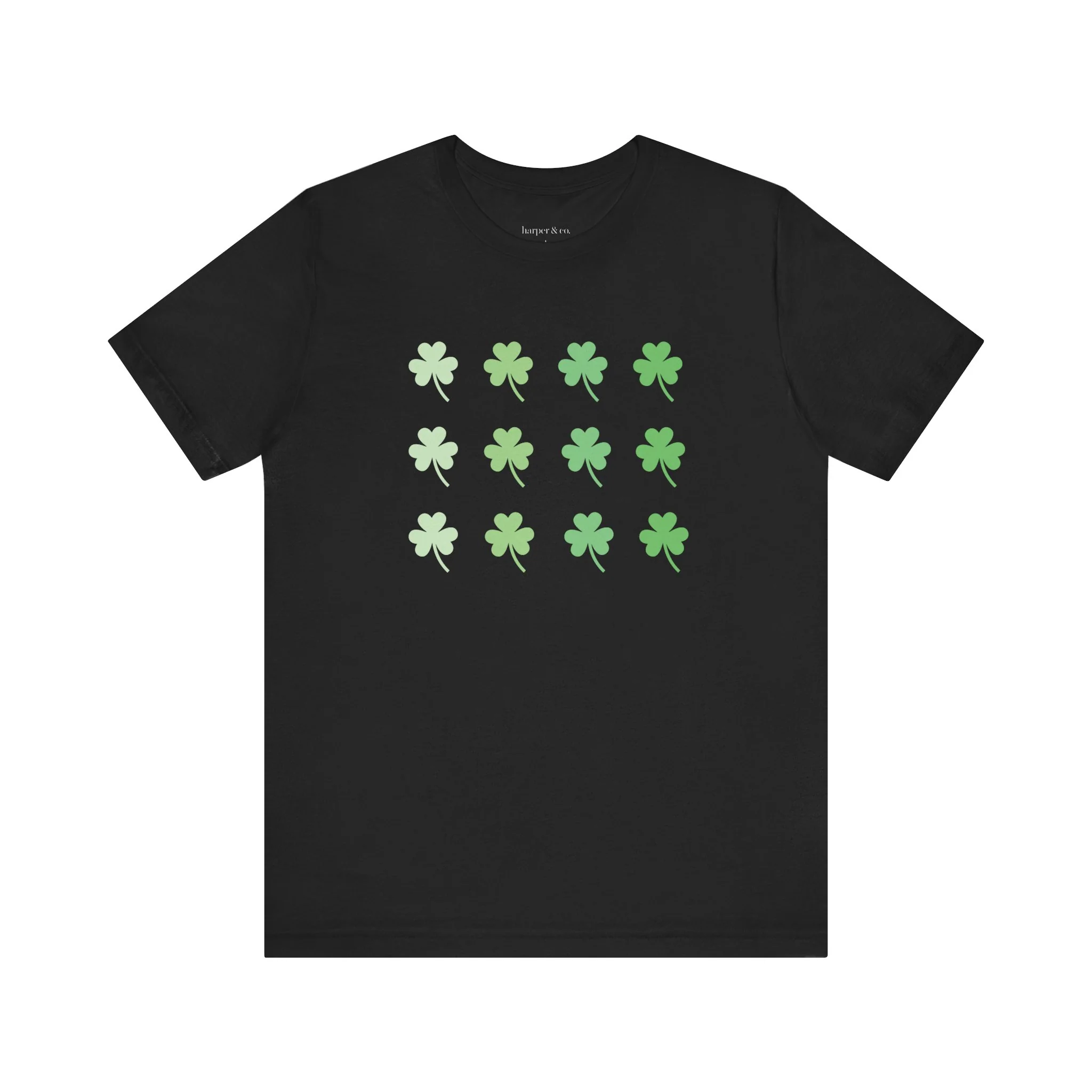 Clover Grid Unisex Jersey Short Sleeve Tee