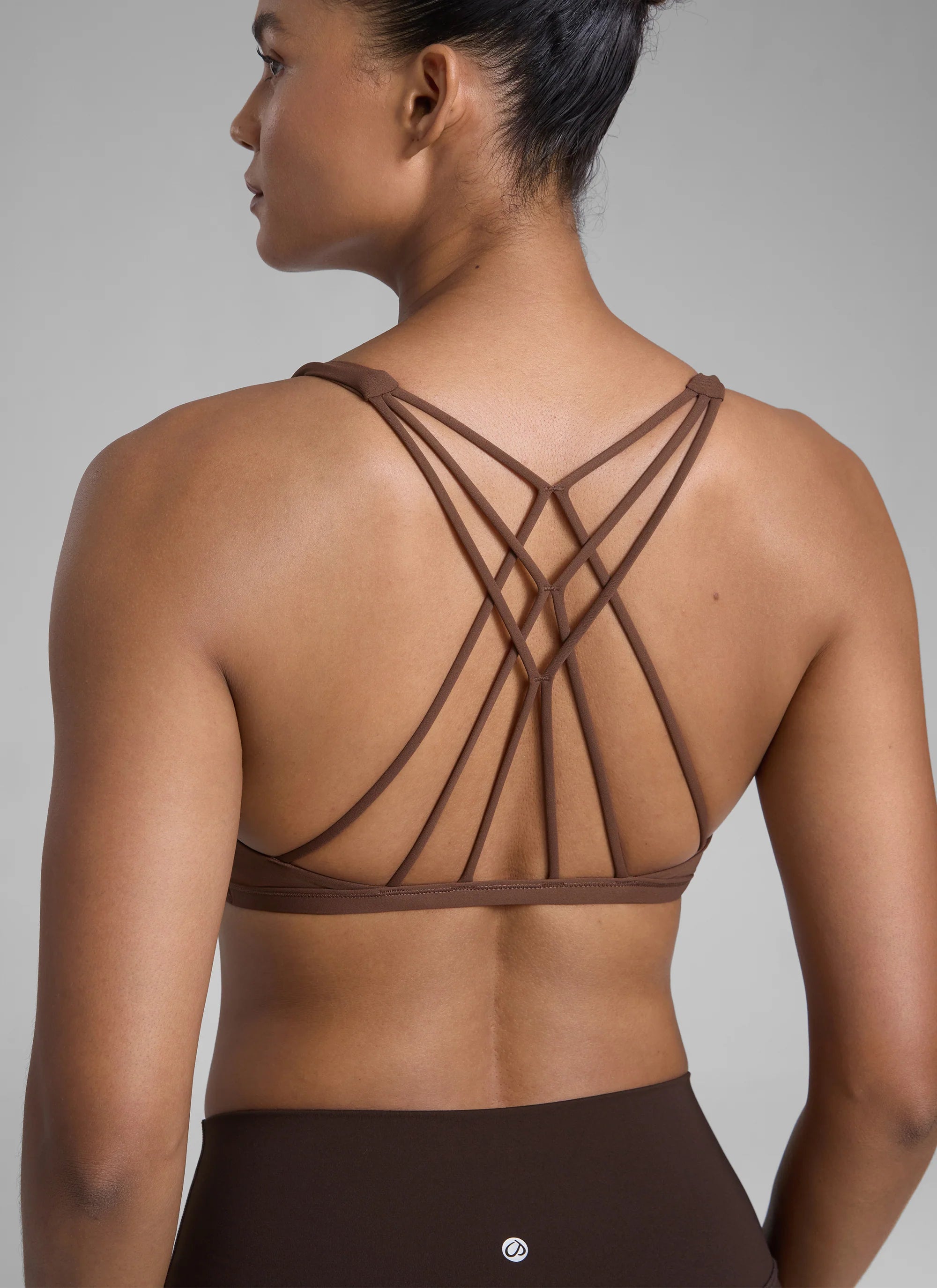 Nakedfeel Low Cut Strappy Bra (6 Straps)