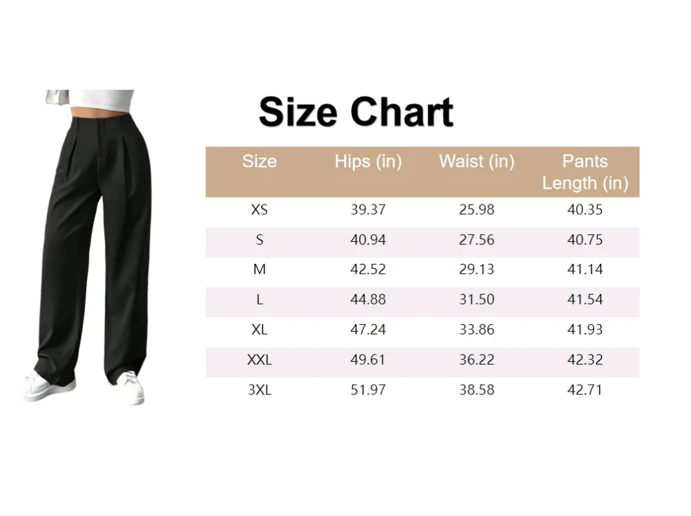 Women's Solid Color Plicated Pocket Wide Leg Pants