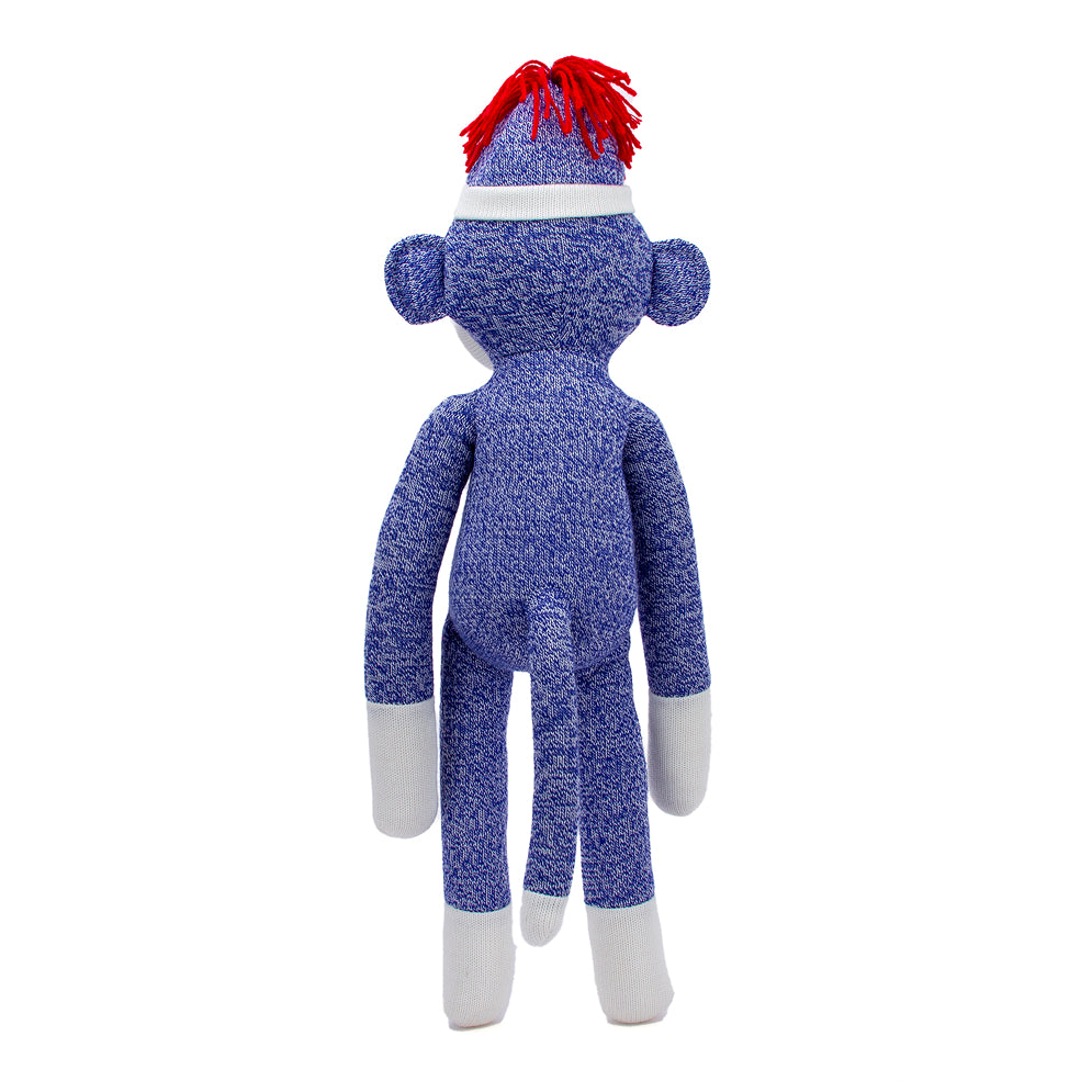 Sock Monkey 20inch Blue