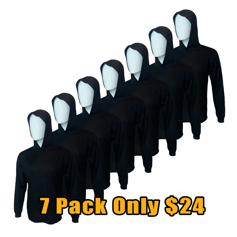 Men’s High-Visibility Quick-Dry Hooded Shirt Set