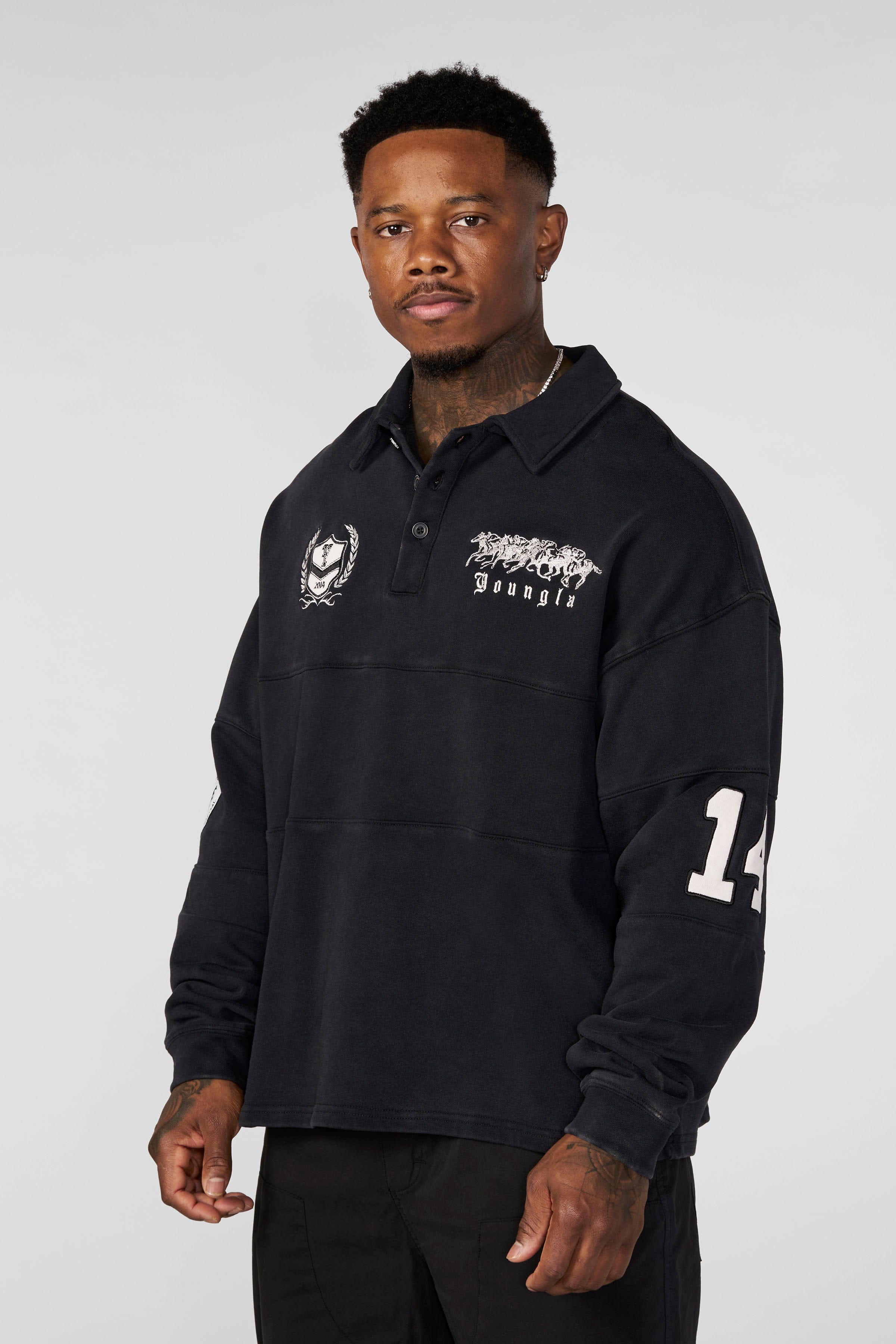 8045 - Polo Club Oversized Longsleeves