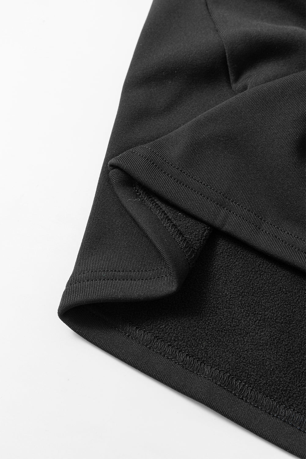 Fleece Lined Slim Fit Long Sleeve T Shirt