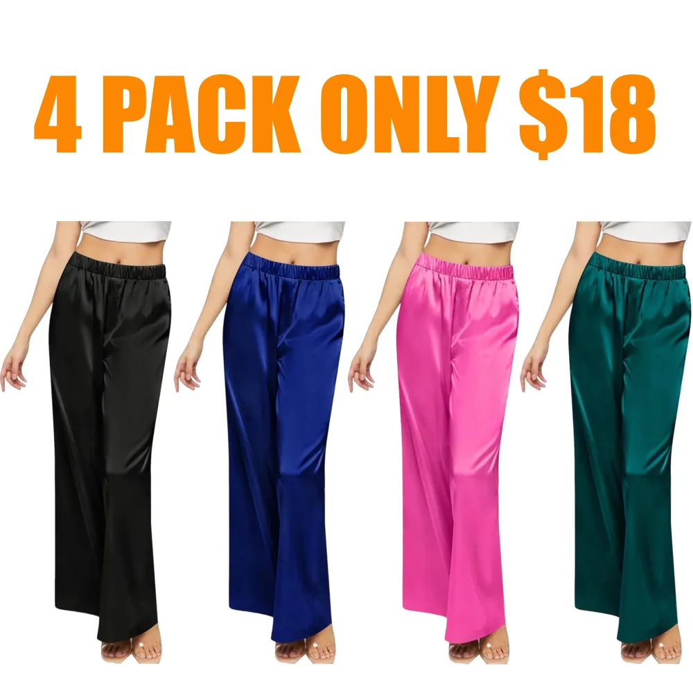 Women's Silk Trousers