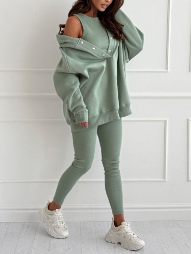 Women Casual Three Piece Set