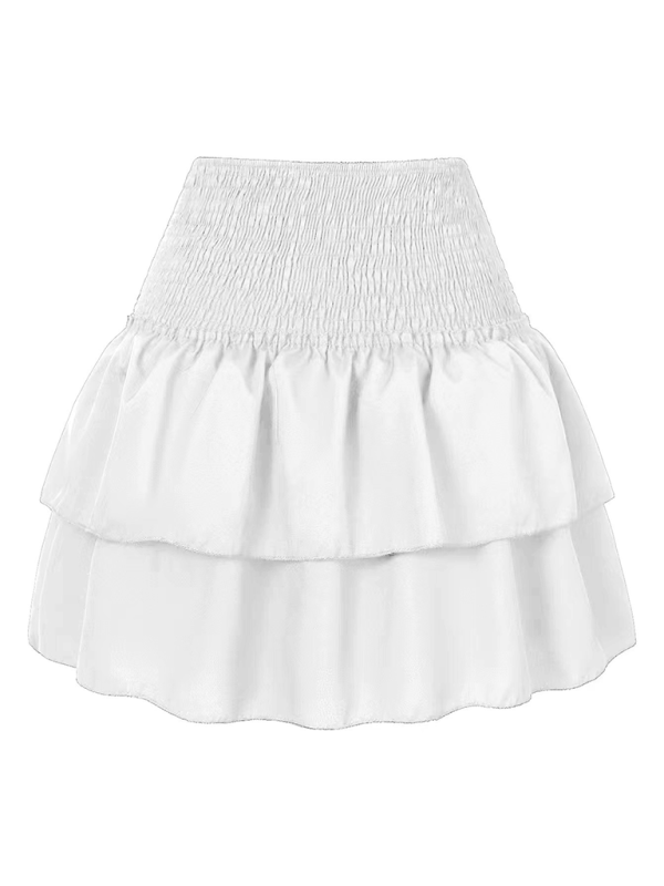 Skirt Pleated Skirt Ruffled Printed Skirt Able Floral Short Skirt