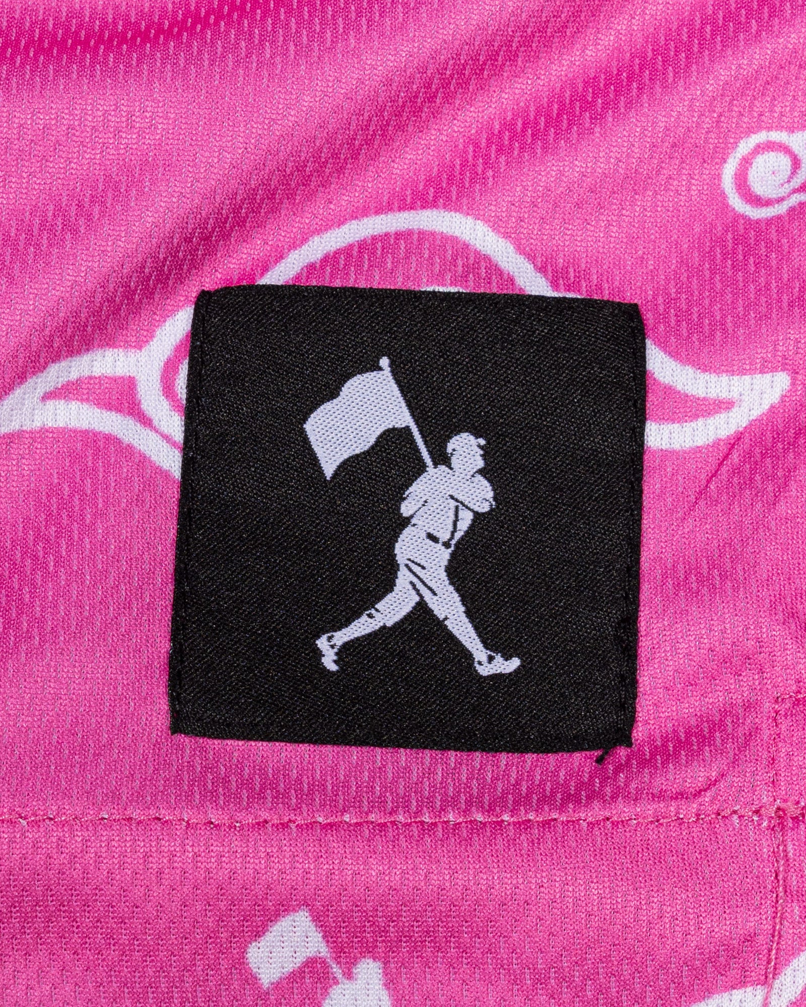 Kumo (Cloud) Anime Diamond Air Mesh Shorts Pink - Youth