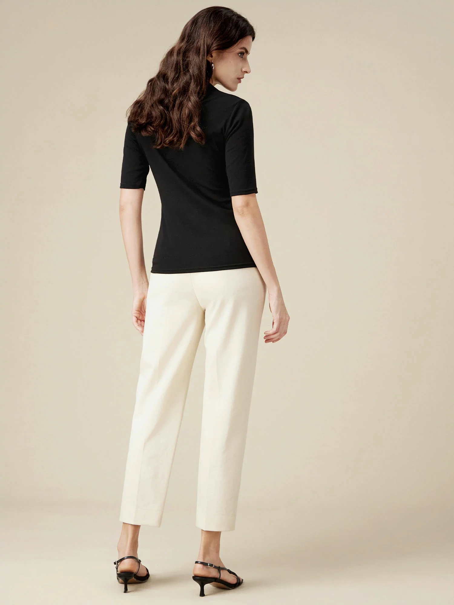 Cotton Slim Fit Knit Cardigan Top