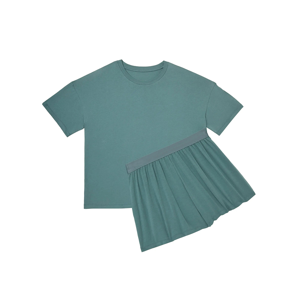 💝Last day promotion⏰Supersoft 2-Piece Lounge Set: Boxy Tee & Sleep Shorts – Breathable, Stretch Fit for Women