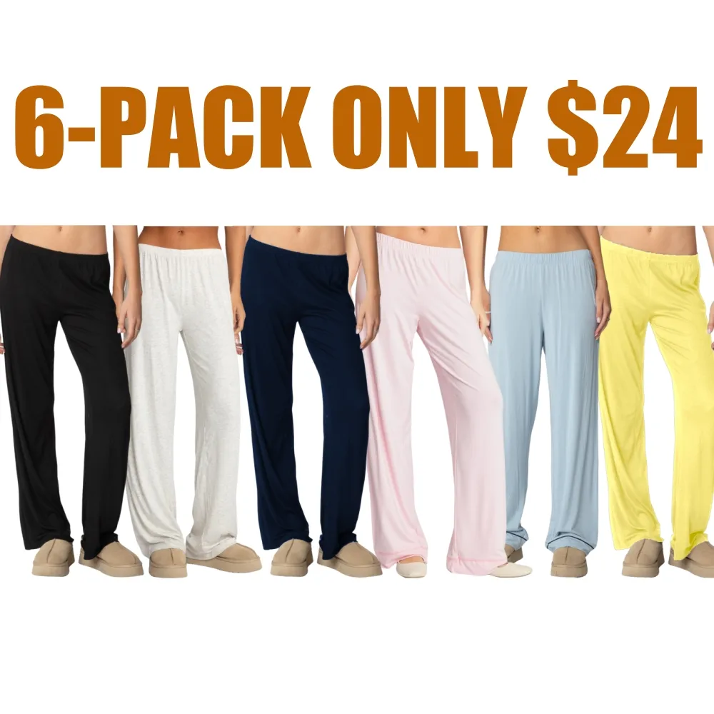 Women's Loose Straight Casual Athletic Pants (Just $4 Each!)