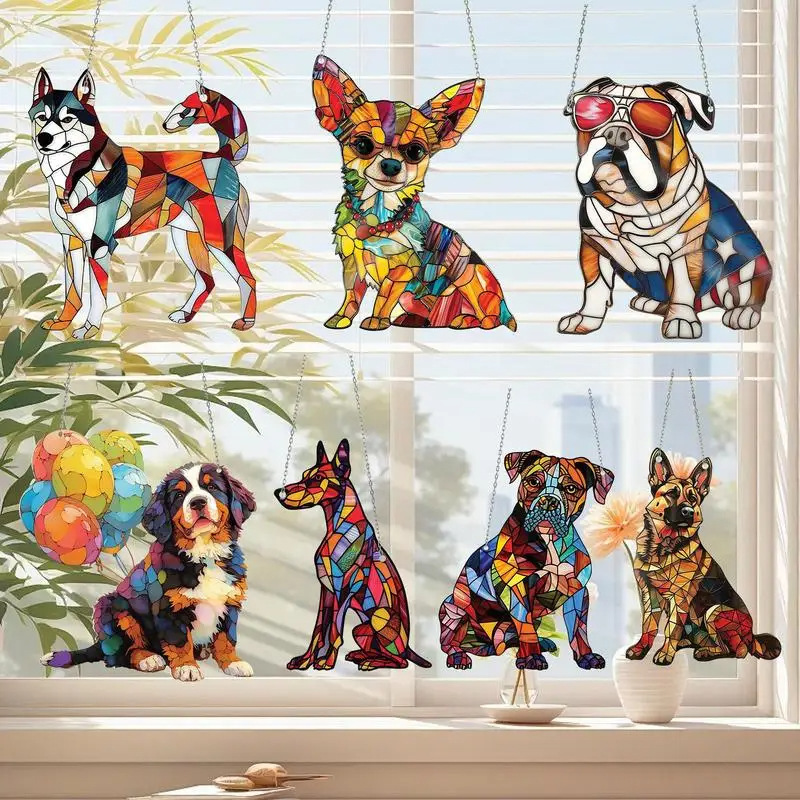 Dachshund Dog Window Hanging Suncatcher